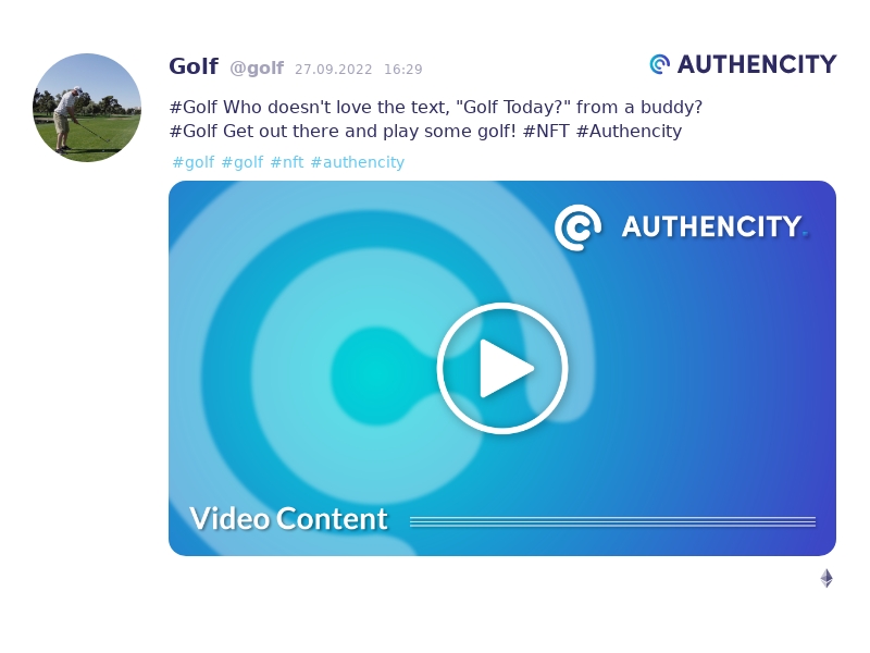 Authencity publication by Golf  (@golf)