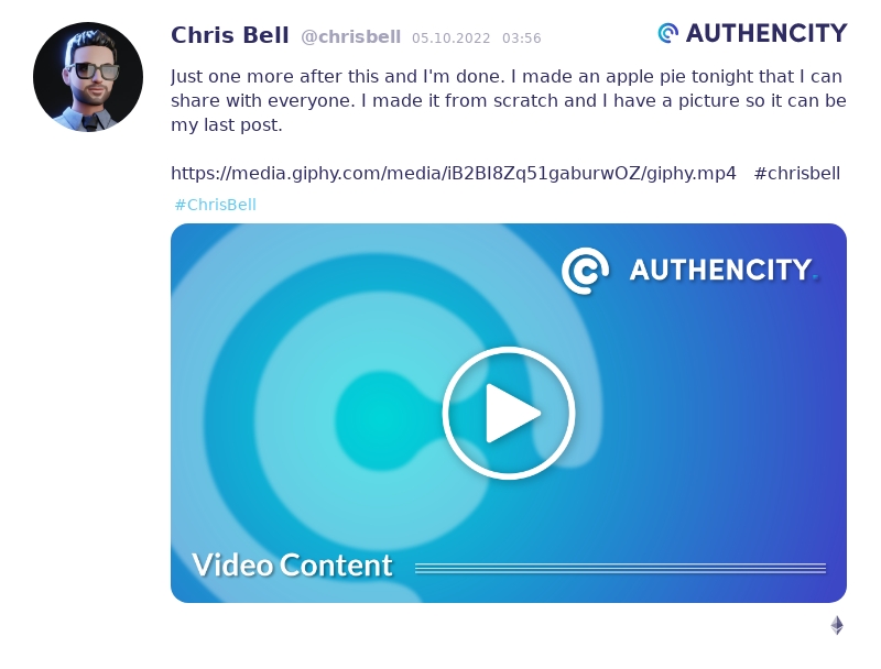 Authencity publication by Chris Bell (@chrisbell)